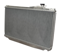 Toyota Supra 1993-1998 Aluminum Race Radiator w/ Fan & Shroud Kit