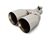 Yonaka Stainless Steel 3.5" Dual Exhaust Tip (Straight cut)