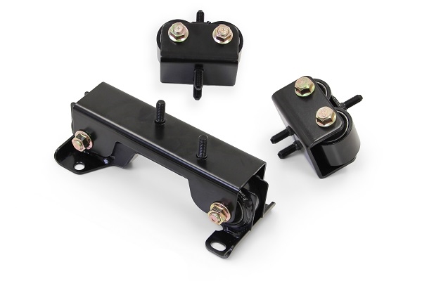 VVorhsBell Billet Aluminum Engine Mount Set For 02-14 Subaru WRX STI & 04-13 Forester (4-Pack, Solid)