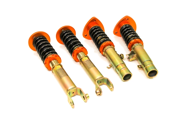Yonaka Compatible with Honda Accord 1990-1997 Spec 1 Full Coilovers Suspension Shocks Springs Struts 